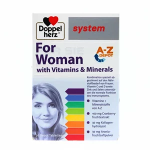 Doppelherz for Women Depot A-Z x 30 Tablets