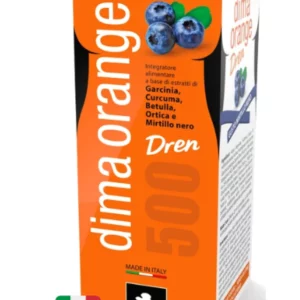 DIMA ORANGE DREN SYRUP, FOR WEIGHT LOSS & FLUID RETENTION 500ML