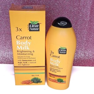 Clear Nature 3X Carrot Body Milk 500ml