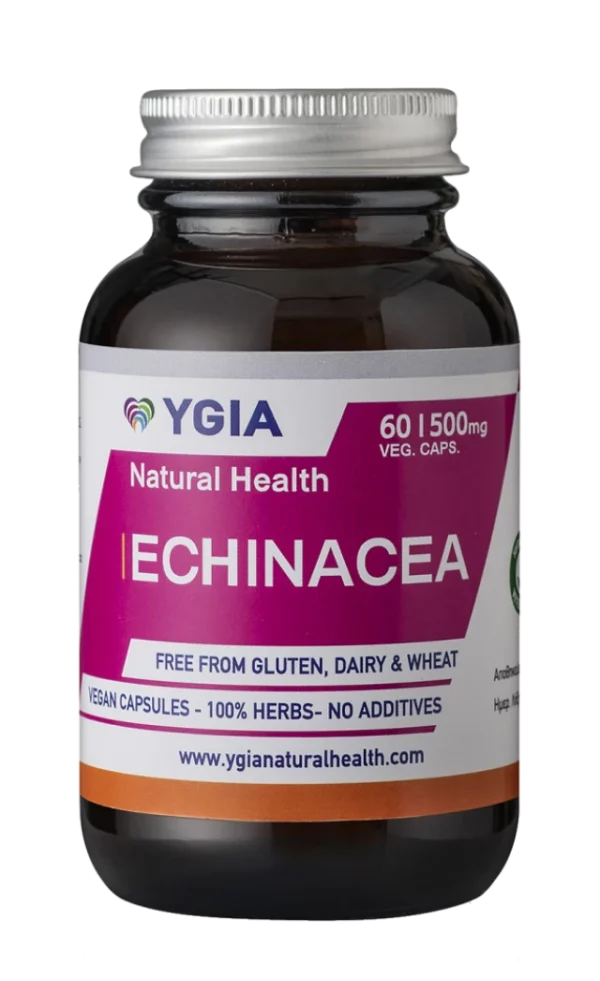 Ygia Echinacea x 60 Capsules - Boosts Immune System