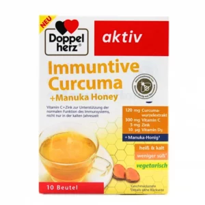 Doppelherz Immuntive Curcuma + Manuka Honey x 10 Sachets