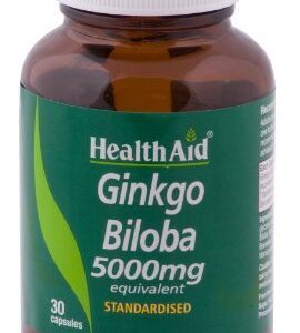 HealthAid Ginkgo Biloba 5000mg Capsules X 30