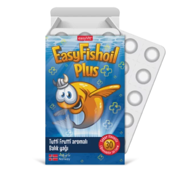 EasyVit EasyFishoil Plus x 30 Chewable Gel Form