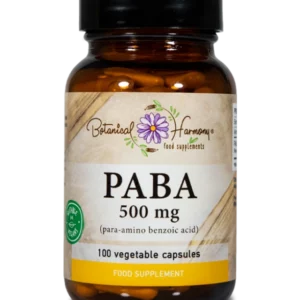 BOTANICAL HARMONY PABA 500MG 100S, HELPS MAINTAIN NATURAL HAIR COLOR, MAINTAIN SKIN CELLS