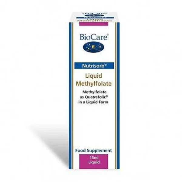 BIOCARE NUTRISORB LIQUID METHYLFOLATE 15ML