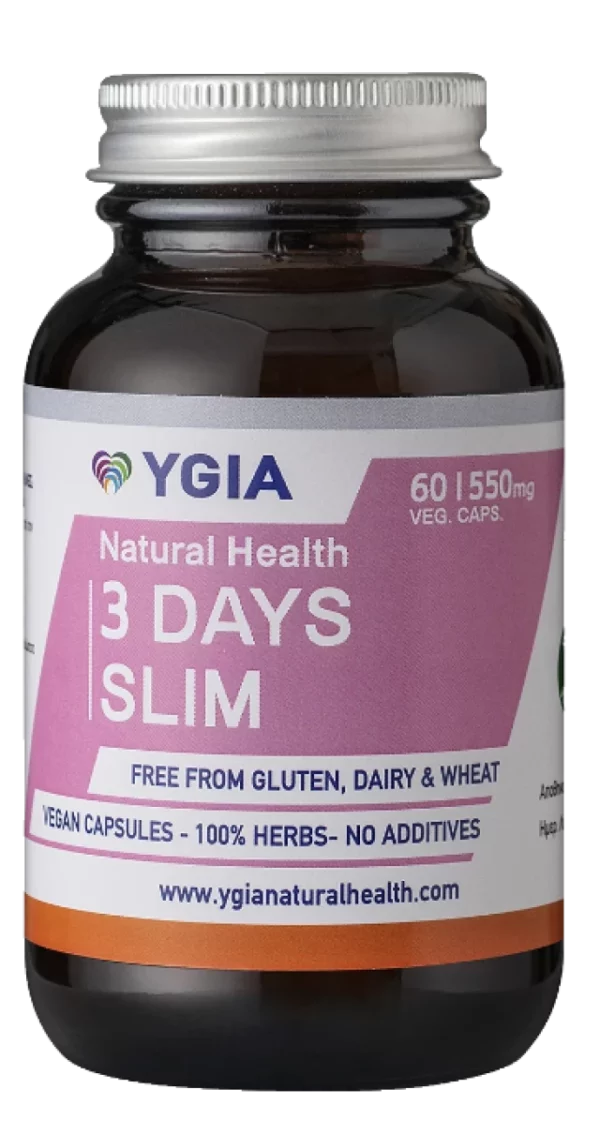 Ygia 3 Days Slim x 60 Vegetable Capsules