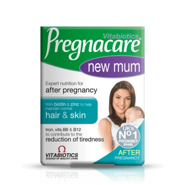 VITABIOTICS PREGNACARE NEW MUM, EXPERT NUTRITION FOR AFTER PREGNANCY 56TABLETS