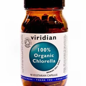 VIRIDIAN ORGANIC CHLORELLA 90s, A NATURAL SOURCE OF CHLOROPHYLL, VITAMINS AND MINERALS