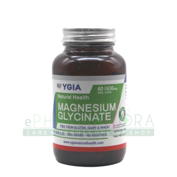 Ygia Magnesium Glycinate x 60 Capsules