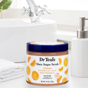 Dr Teal?s Shea Sugar Citrus Vitamin C Scrub