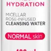 Johnson?s Fresh Hydration Micellar Rose-Infused Cleansing Water 400ml