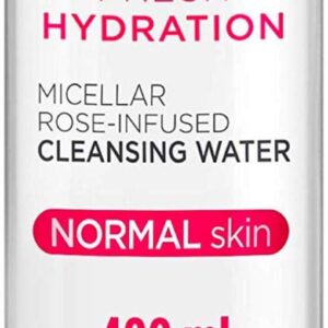 Johnson?s Fresh Hydration Micellar Rose-Infused Cleansing Water 400ml