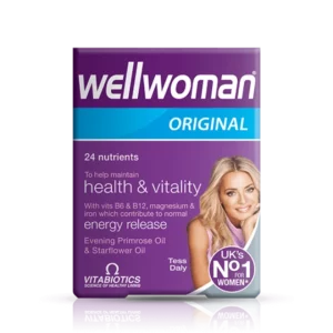 VITABIOTICS WELLWOMAN ORIGINAL, TO HELPS MANTAIN HEALTH & VITALITY 30TABLETS