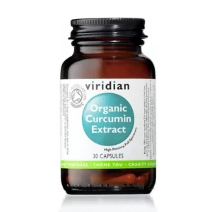 VIRIDIAN ORGANIC CURCUMIN EXTRACT 30CAPSULES