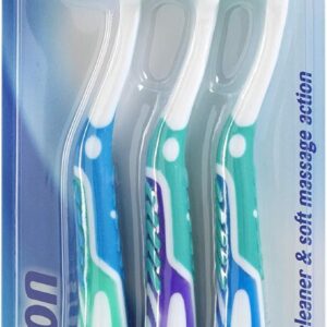 Active Oral Care Multi-Action Toothbrushes (Medium) X 3