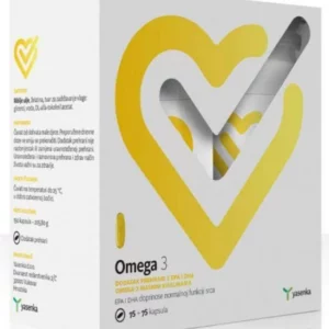 YASENKA OMEGA 3 FOR THE HEALTH OF THE HEART 2*75CAPSULES