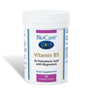BIOCARE VITAMIN B5 60VEG. CAPSULES