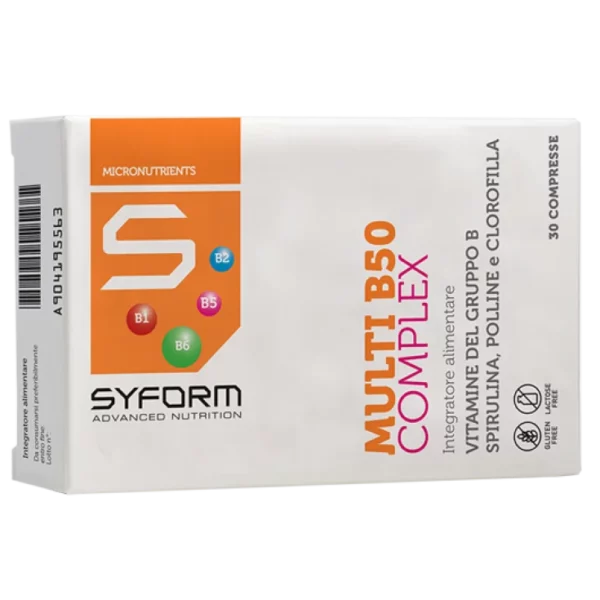 Syform Multi B50 Complex Food Supplement 30 Tablets