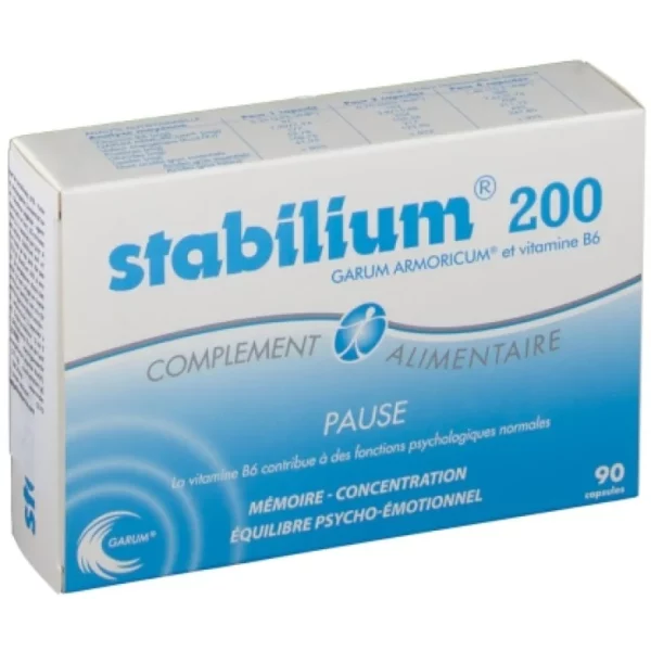 Stabilium 200 Food Supplement 30 Capsules