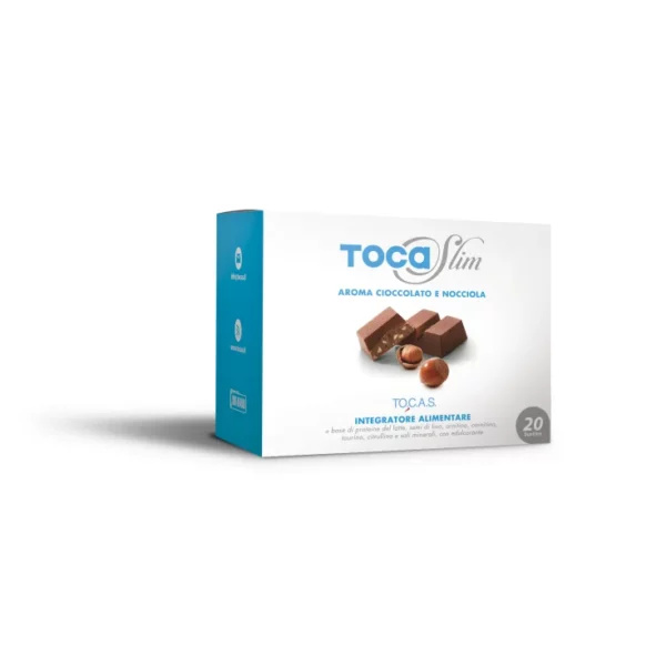 TO.CAS Tocaslim Chocolate / Hazelnut Food Supplement 20 Sachets