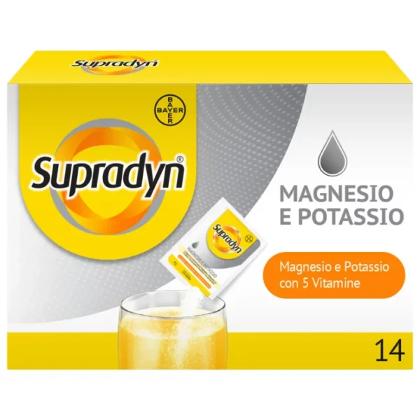 Supradyn? Magnesium And Potassium Bayer 14 Sachets