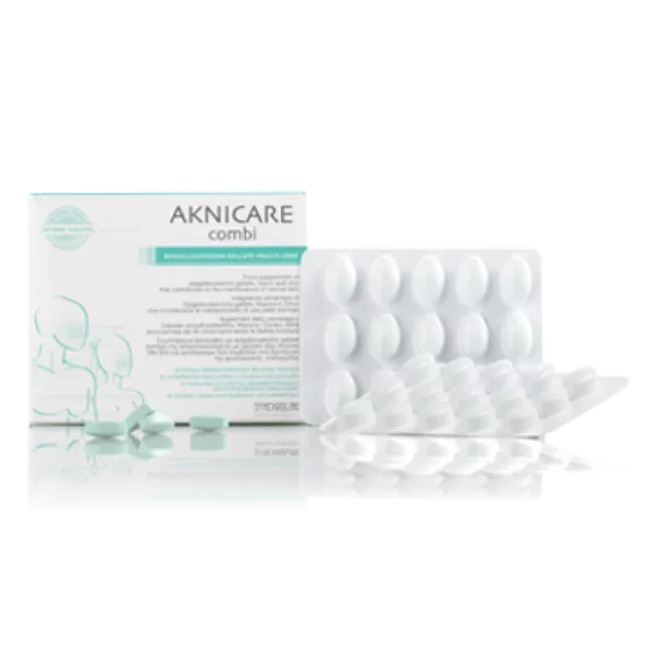 Synchroline Aknicare Combi Food Supplement 30 Tablets