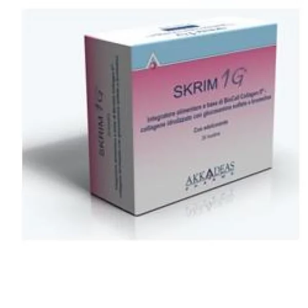 Skrim 1g Food Supplement 40 Tablets