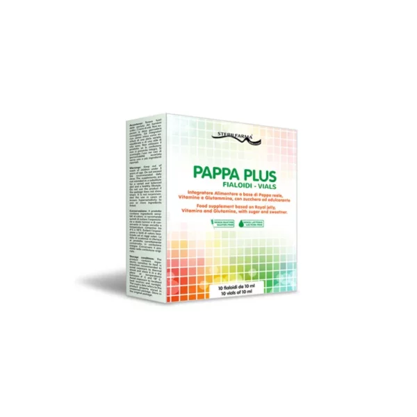 Sterilfarma? Royal Jelly Plus Food Supplement Based On Royal Jelly With Vitamins And Glutamine 10 Bottles Of 10ml