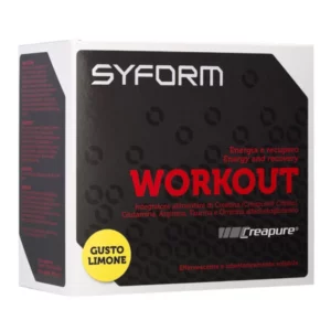 Syform Workout Lemon Food Supplement 10 Envelopes