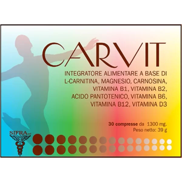 Sifra Carvit Food Supplement 30 Tablets