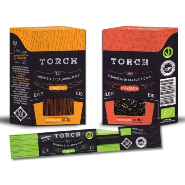 Torch Licorice Organic Cilindretti 20g