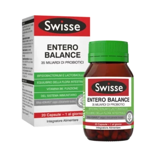 Swisse Ultiboost Entero Balance Food Supplement 20 Capsules