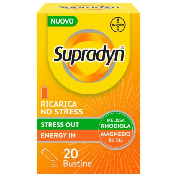 Supradyn Ricarica No Stress 20 Bustine