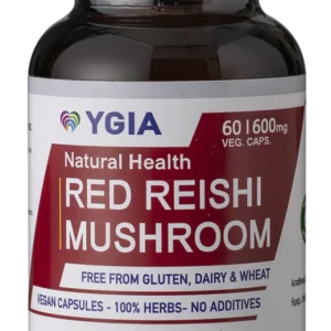 Ygia Red Reishi Mushroom x 60 Capsules - Powerful Anti-Aging Top Adaptive