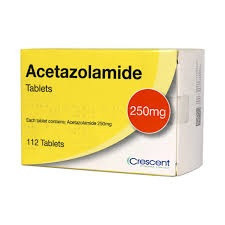 ACETAZOLAMIDE 250mg TABLET (112 TABLET) | Expires 07/27