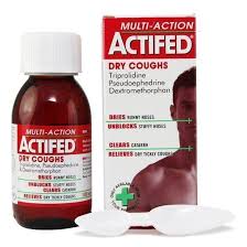 ACTIFED DRY COUGH SYRUP 100ML (PACK OF 3)