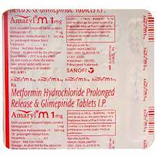 AMARYL M 1MG TAB 15`S