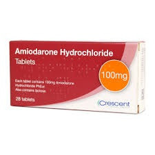 AMIODARONE 100mg TABLET (28 TABLET) | Expires 9/27