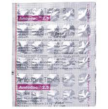 AMLODAC 2.5MG TAB 20`S