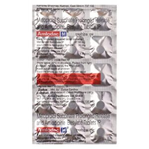 AMLODAC M 5/50MG TAB 15`S