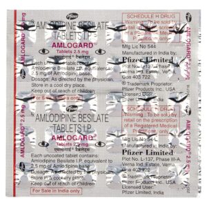 AMLOGARD 2.5MG TAB 30`S