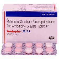 AMLOPIN M 25MG TAB 10`S