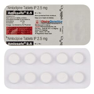 AMLOSAFE 2.5MG TAB 10`S