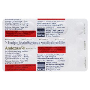 AMLOZAAR H TAB 15`S