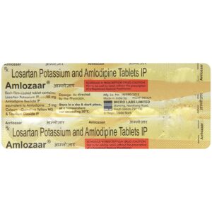 AMLOZAAR TAB 10`S