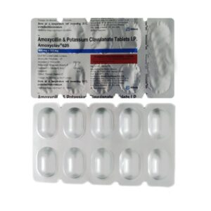 AMOXYCLAV 625MG TAB 10`S