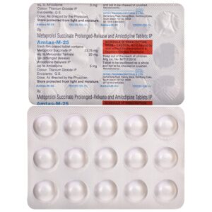 AMTAS M 25MG TAB 15`S