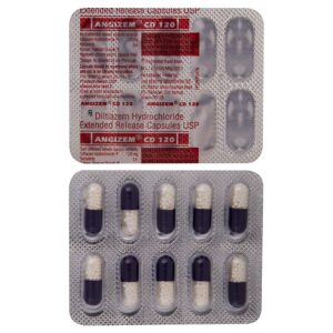 ANGIZEM CD 120 MG CAP 10`S