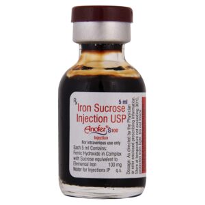 ANOFER S 100 MG INJECTION 5 ML
