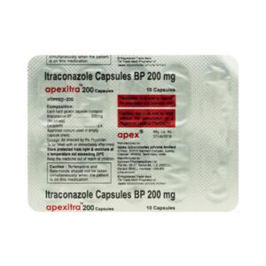APEXITRA 200MG CAP 10`S